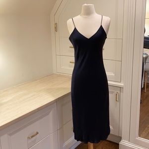 Nili lotan cami dress, blue, size medium